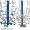 thumbnail image 4 of Alden Design 12-Chain Disc Golf Goal for Target Practice, Blue, 4 of 9