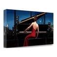 thumbnail image 2 of Tangletown Fine Art Lady in Red by Marco Fabiano Poster Frame - 15 x 29 x 1.5 in., 2 of 2