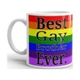 thumbnail image 2 of Best Gay Brother Ever Coffee Tea Ceramic Mug Office Work Cup Gift 11oz, 2 of 3