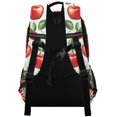 thumbnail image 3 of FORMRS Kids School Backpack Elementary Student Unisex Travel Bookbag with Reflective Stripes, Apple Pattern, 3 of 7