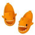 thumbnail image 3 of Adult's Slippers Indoor Outdoor Funny Shark Cartoon, 3 of 11