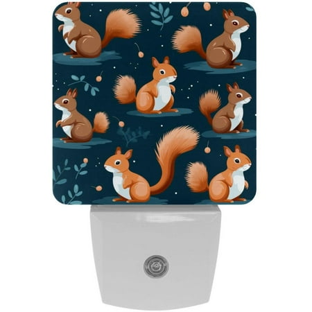

Squirrel LED Square Night Lights - Compact and Multifunctional Illumination Solution for Any Space!