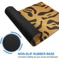 thumbnail image 6 of Long Mouse Pads for Desk,Orange and Black Of Leopard Print Desk Mats on Top Of Desks, Desk Mouse Pad Extra Large with 3mm Non-Slip Base and Stitched Edge for Gaming,Office,Work,Home 47.3"x23.6", 6 of 6