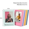 thumbnail image 3 of 10 packs of magnetic 2x3 fujifilm Instax mini movie, cute multi -colored 2 x 3 inch photo screen set, 3 of 5