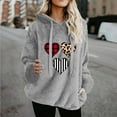 thumbnail image 2 of Oversized Sweatshirt for Women&nbsp;Zip Up White Pullover Sweaters Crewneck Sweatshirt Graphic Long Sleeve Tops 2025, 2 of 6