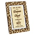 thumbnail image 2 of Personalized Save The Date Wooden Engraved Magnets 20 Rustic Wedding Announcements, 2 of 3