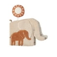 thumbnail image 6 of Modern Moments by Gerber Baby Boy Developmental Soft Crinkle Book, Ivory Elephant, 6 of 12