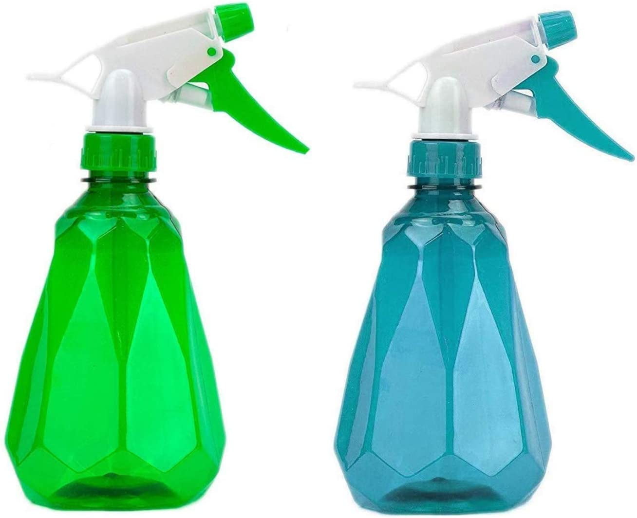 DecorRack Plastic Spray Bottles 16 oz with Adjustable Nozzle (Random Colors 2pk)