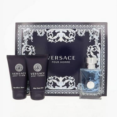 Versace Men's Pour Homme Gift Set Fragrances 8011003879311