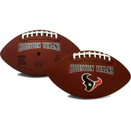 Rawlings NFL Official Size Game Time Football, Houston Texans