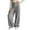 Grey, variant on YunPes Teen Girls Corduroy Pants Baggy Wide Leg Pants Elastic High Waist Loose Sweatpants Casual Stretchy Pockets Trousers
