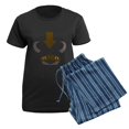 thumbnail image 5 of CafePress - Women's Dark Pajamas - Women's Short Sleeve Print T-Shirt and Pants Dark Cotton Pajama Set, 5 of 7