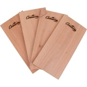 Camerons Grilling Planks - 4 Pack Alder - Premium 5.5 x 11.5 Alder for Barbecue Salmon, Seafood, Steak, Burgers, Pork Chops, Vegetables and More!