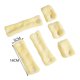 thumbnail image 4 of Rulos de pelo flexibles, 6 uds herramientas de estilismo DIY reutilizables Amarillo Zulema Rizadores de cabello, 4 of 8