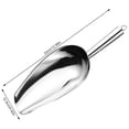 thumbnail image 3 of Stainless Steel Scoop for ice, Metal Food Scoop Kitchen Bar Party Wedding Heavy Duty Dishwasher Safe, 3 of 8
