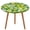 style-6, variant on Floral Colorful Flower Round Fitted Tablecloth with Flannel Backing Elastic Table Cloth Waterproof Oil-Proof Plastic Table Cover Table Up 40"-54" Diameter)
