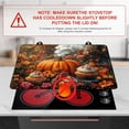 thumbnail image 3 of Pumpkin Stove Top Cover for Home Decoration Kitchen Pad Non-Stick Washable Cooktop Covers Countertop Protector Keep Stove Clean 28"x20", 3 of 7