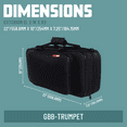 thumbnail image 2 of Gator GBB Largo Series Lightweight Beginner Trumpet Case, 2 of 7