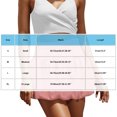 thumbnail image 3 of Abomasnow Women's Bubble Mini Skirts High Waisted Tummy Control Flared Short Skirts Lightweight Y2K Ruffle Hem Bubble Skorts, 3 of 4