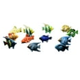 thumbnail image 3 of 12 piezas de mini figuras de peces tropicales del océano, juguetes de PVC para mascotas, juguetes de peces de piscina, juguetes de educación temprana, mini peces marinos, 3 of 7