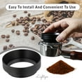 thumbnail image 3 of 53mm Aluminum Coffee Dosing Ring Funnel – Precision Portafilter Accessory for Espresso Makers, 3 of 7