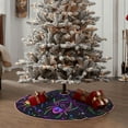 thumbnail image 6 of Kll Multi-Colored Spiders Christmas Tree Skirt 36",Party Decorations Farmhouse For Christmas Decorations Holiday Party, 6 of 8