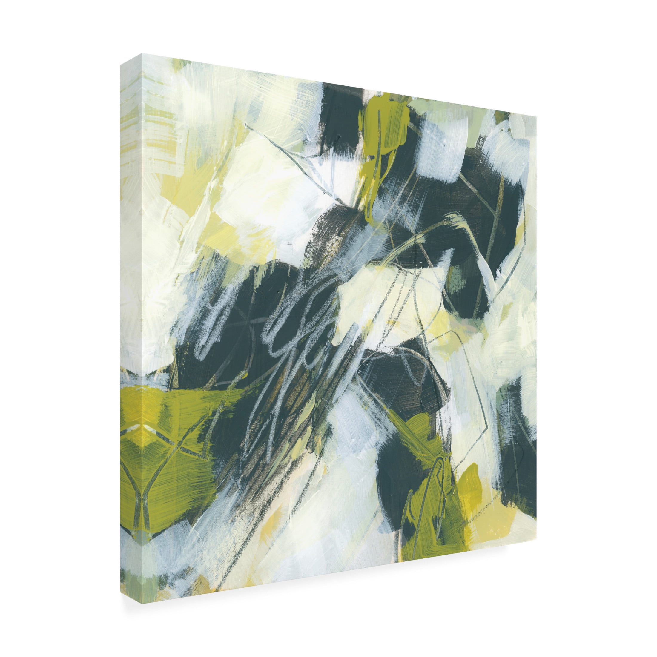 Trademark Fine Art June Erica Vess  Citron Synergy I Canvas Wall Art