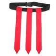 thumbnail image 6 of WEUVEB Red Nylon Flag Football Bands for Teens and Adults Outdoor Use, 6 of 8