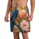 thumbnail image 2 of Balery Bluebird Blossom Elegance Traje de Baño Estilo Hawaiano para Hombre, Shorts de Secado Rápido con Bolsillos-X-Large, 2 of 5