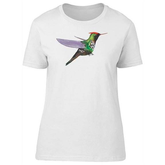 Flying Hummingbird T-Shirt Women -Image by Shutterstock, Female Large
