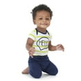 thumbnail image 3 of Onesies Brand Baby Boys Pants, 4-Pack (Newborn-12 Months), 3 of 9