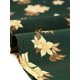 thumbnail image 5 of Vestido midi fluido informal con cinturón y manga larga con cuello de pajarita y estampado floral para mujer Verde oscuro-Floral XS, 5 of 5