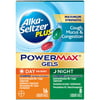Alka-Seltzer Plus Maximum Strength Cough, Mucus & Congestion, Day+Night, Powermax Liquid Gels, 24 Ct