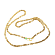 SIDDHI IMPEX 22K Gold 20-Inch Link Chain Necklace