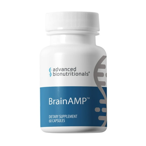BrainAMP  – Cognitive and Memory Support with Paraxanthine, GeniusPure Alpha-GPC, L-Tyrosine, CognatiQ Coffee Fruit Extract – 60 Capsules