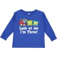thumbnail image 3 of Inktastic 3rd Birthday Train Boys Long Sleeve Toddler T-Shirt, 3 of 5