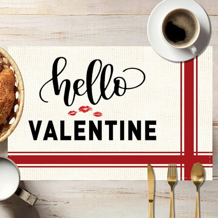 

Hot Sale Valentine s Day Insulated Table Mat Home Living Room Table Placemat
