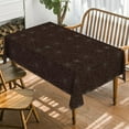 thumbnail image 2 of Halloween Tablecloth 60x84 Inch Rectangular, Cobweb Black Washable Table Cover for Party Picnic Dinner Decor, 2 of 6