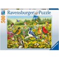 thumbnail image 2 of Birds in The Meadow 500 Piece Jigsaw, 2 of 4