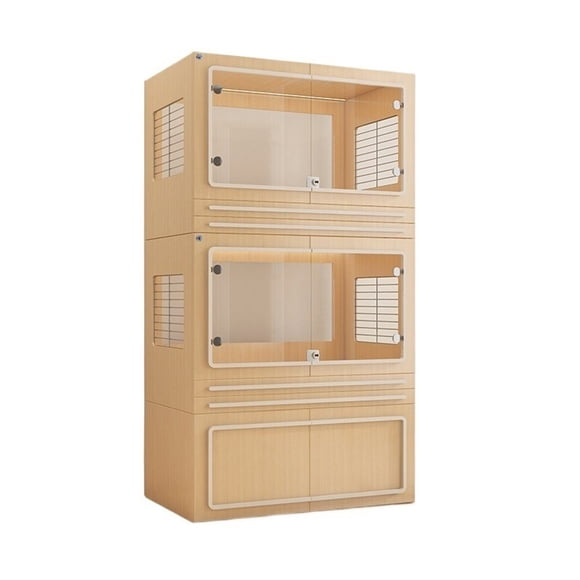 Cozy Outdoor Pet Rabbit Cage Discover the Ideal Home Rabbit Villa & Plush Rabbit Nest for Joyful Rabbits