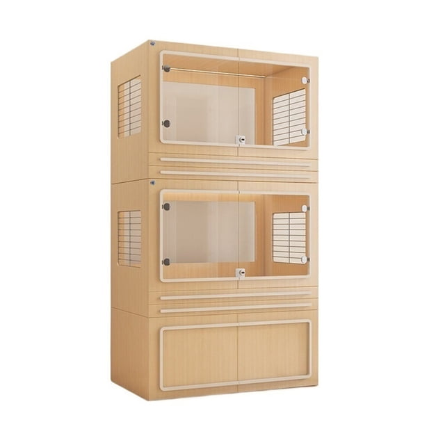 Cozy Outdoor Pet Rabbit Cage Discover the Ideal Home Rabbit Villa & Plush Rabbit Nest for Joyful Rabbits