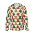 thumbnail image 1 of Fotbe Colorful Frogs Chaqueta con Protección Solar UPF 50+ para Hombre y Mujer, Camisa con Capucha y Bolsillos-3X-Large, 1 of 7
