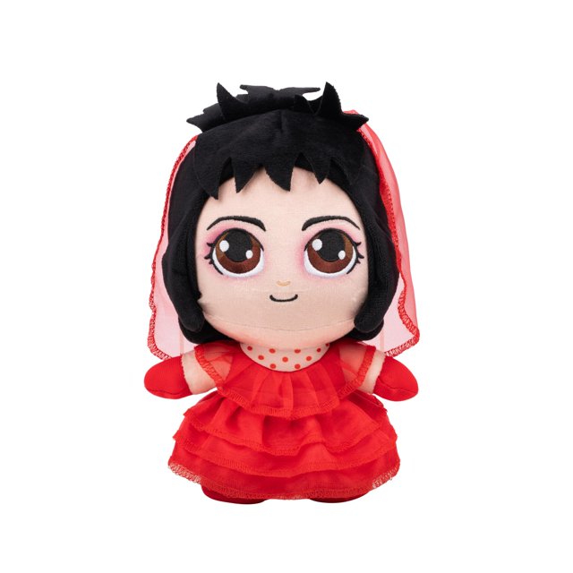 Peluche Jazwares Lydia Deetz de 20 cm, suave y abrazable