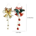 thumbnail image 3 of Christmas Tree Decoration Christmas Bells Decorations Festive Door And Christmas Tree Ornaments Outdoor Decor, 3 of 6