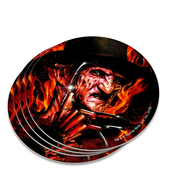 A Nightmare on Elm Street Freddy's Fire Novelty Coaster Set