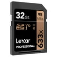 thumbnail image 3 of lexar professional 633x 32gb sdhc uhs-i/u1 card - lsd32gcb1nl6332 (2 pack), 3 of 5