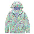 thumbnail image 1 of Manteau Coupe-Vent pour Filles avec Capuche Imperméable d'Extérieur Léger et Respirant Manteau de Randonnée, 1 of 6