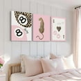 thumbnail image 3 of Hieng Cheetah Trendy Wall Art Preppy Leopard Canvas Print Cheetah Room Wall Decor 8 Ball Poster Y2k Pink Coquette Luxury Print Lucky Aesthetic Fashion Pictures for Bedroom, 3 of 6