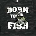 thumbnail image 4 of Inktastic Born to Fish Women's T-Shirt, 4 of 5