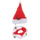 thumbnail image 4 of Disfraces De Navidad Para Gatos, Collar De Sombrero De Navidad Para Perros, Cálido, Cómodo Y Encantador Para Perros Pequeños Para Gatos ANGGREK L, 4 of 8